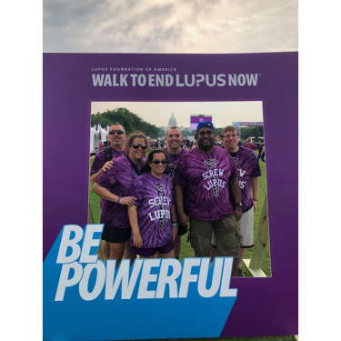 Mario with his Team at Walk to End Lupus Now