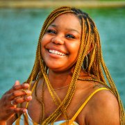 Picture of a woman smiling