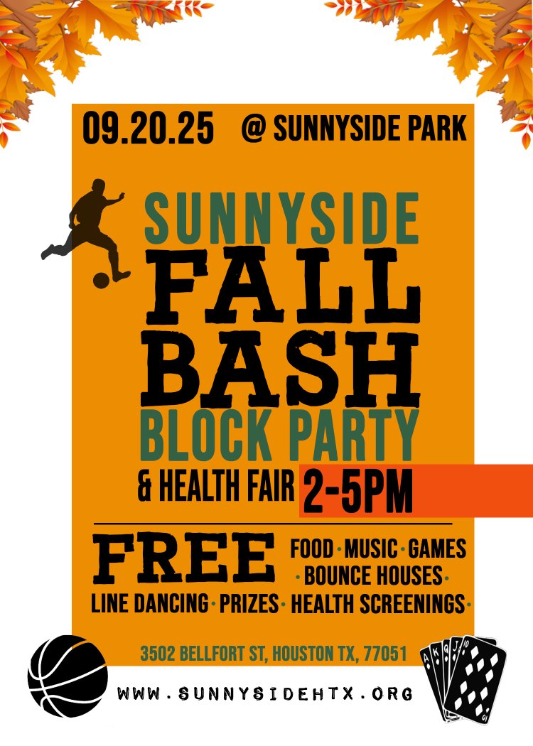 fall bash sunnyside