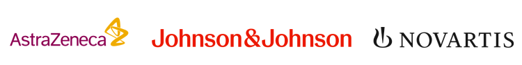 Astrazeneca, Johnson & Johnson, Novartis