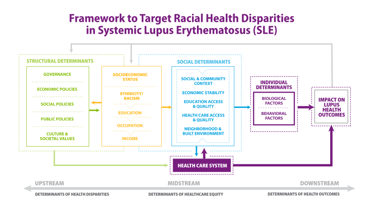Framework to Target Racial Health Disparities in Systemic Lupus Erythematosus (SLE)