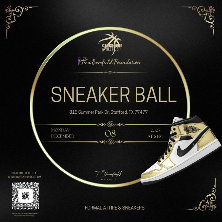 tina barefield sneaker ball
