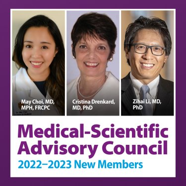 Photo of New 2022-2023 LFA Medical-Scientific Advisory Council Members
