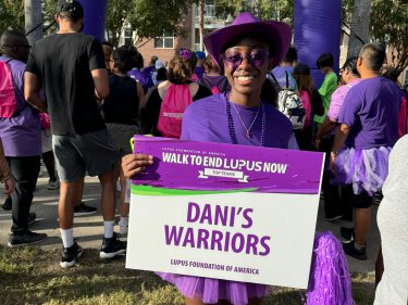 Lupus warrior Danielle