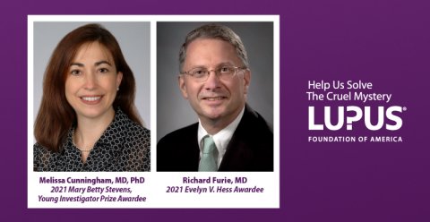 Lupus Researchers Receive Prestigious Awards for Distinguished Contributions to the Field