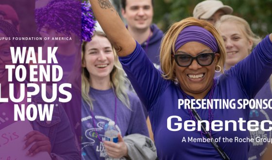 Lupus Foundation of America Announces Genentech as National Presenting Sponsor of Walk to End Lupus Now®