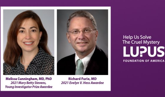 Lupus Researchers Receive Prestigious Awards for Distinguished Contributions to the Field 