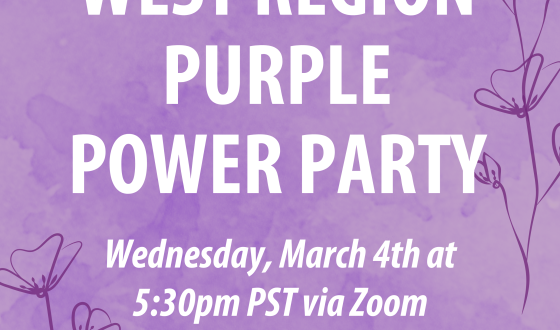 West Region Purple Power Party